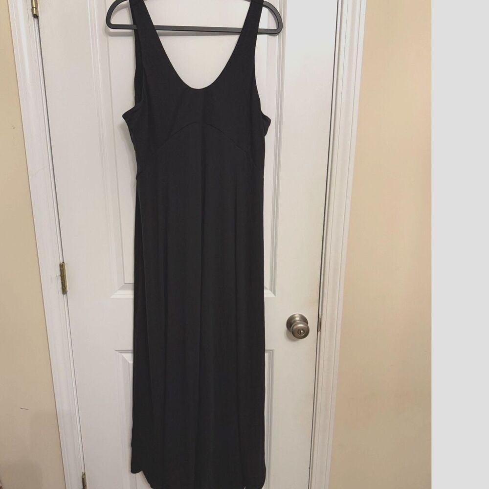 Halara Black Sleeveless Flowy Maxi Dress – Size XL – New With Tags